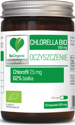 Chlorella BIO, 500mg x 50 kaps