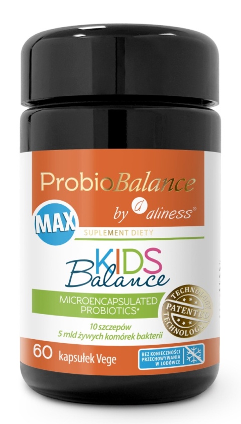 KIDS Balance MAX probiotyk 30 kaps Aliness