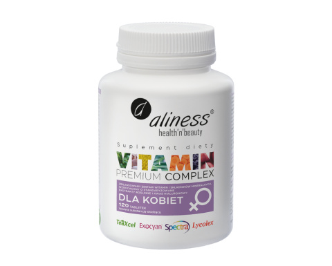 Premium Vitamin Complex dla kobiet x 120 tabletek VEGE