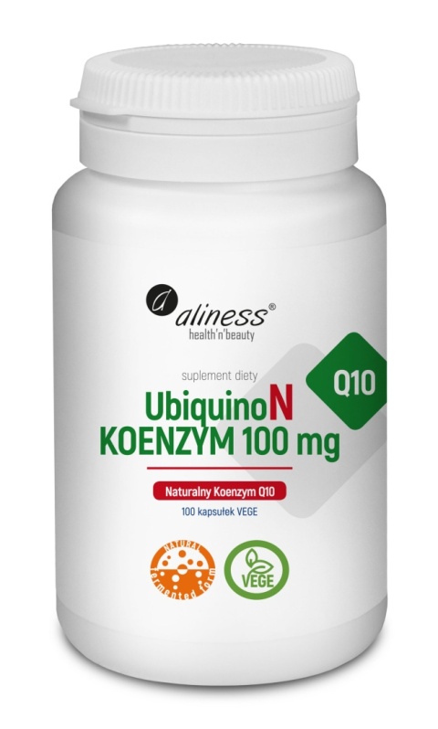 Ubichinon UbiquinoN Koenzym Q10 100 kaps Aliness