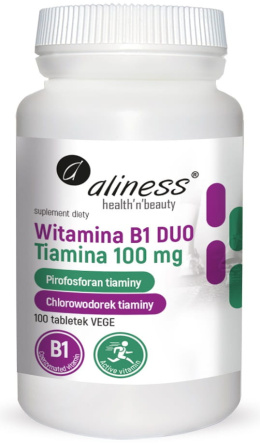Witamina B1 (Tiamina) DUO 100 mg x 100 kaps