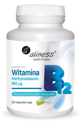 Witamina B12 Methylcobalamin 900ug 100szt